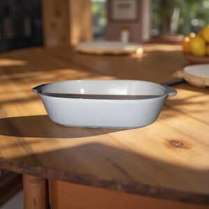 CW by CorningWare Gray Stoneware Medium Bakeware 1.5Qt